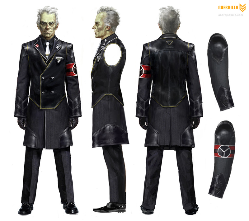 Illustration for article titled The Dapper Villains and Pretty Ladies of the Killzone Universe